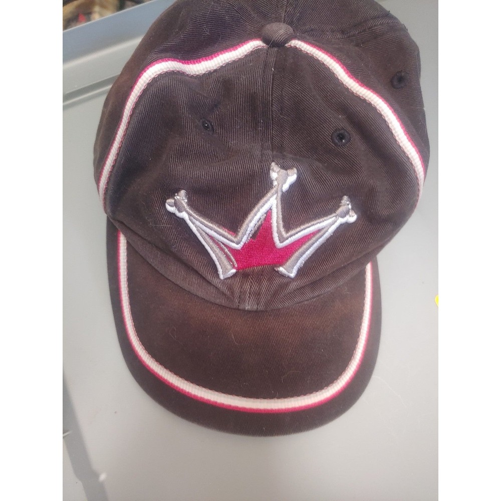 Vintage disney land resorts black women's princess cap hook and loop adjustment